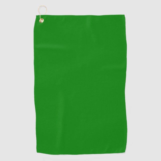 Ao (English) (solid colour)  Golf Towel (Front)