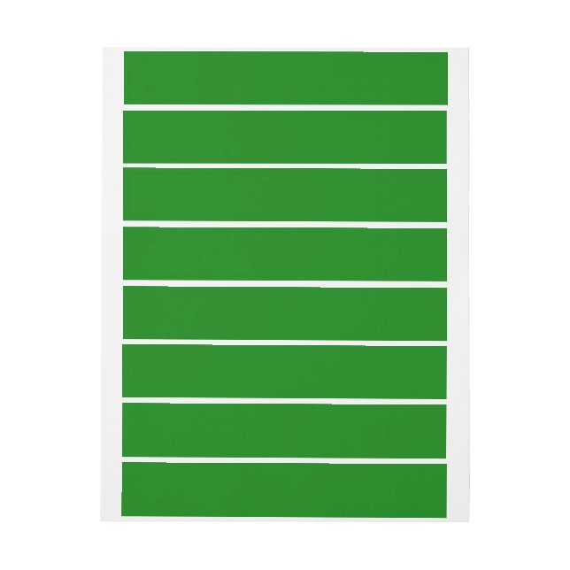 Ao (English) (solid colour)  Wrap Around Label (Sheet)