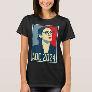 Aoc 2024 President Boho 80s Vintage  T-Shirt