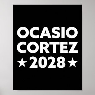 Aoc 2028 - Ocasio Cortez 2028  Poster