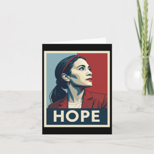 Aoc Alexandria Ocasio Cortez 2028 For President - Card