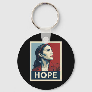 Aoc Alexandria Ocasio Cortez 2028 For President - Key Ring