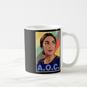 Aoc Alexandria Ocasio-cortez First Female Presiden Coffee Mug