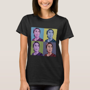 Aoc Alexandria Ocasio-cortez First Female Presiden T-Shirt