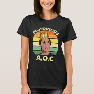 Aoc Alexandria Ocasio-cortez First Female Presiden T-Shirt