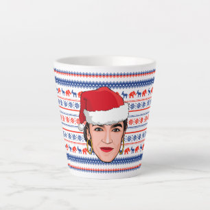 AOC Christmas Latte Mug