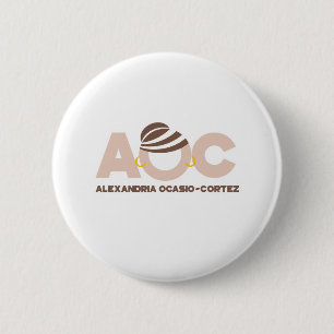 AOC HOPE 6 CM ROUND BADGE