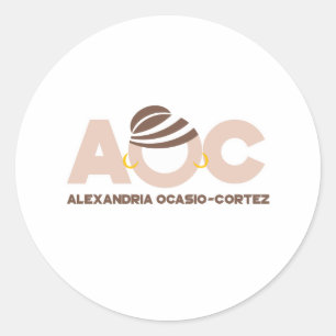 AOC HOPE CLASSIC ROUND STICKER