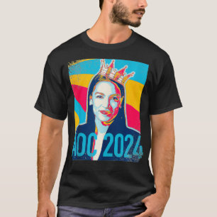 AOC OcasioCortez 2024 Presidential Campaign Notori T-Shirt