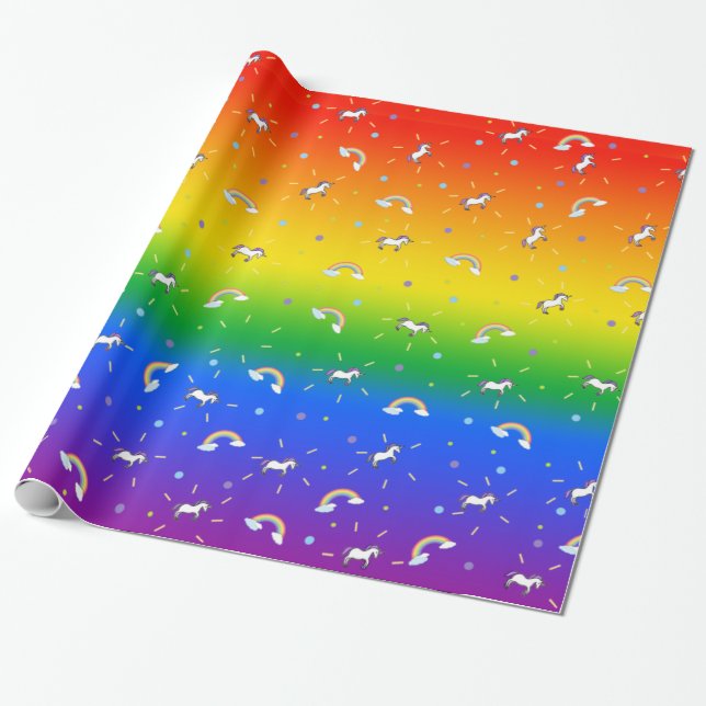 AOC Pride Wrapping Paper (Unrolled)