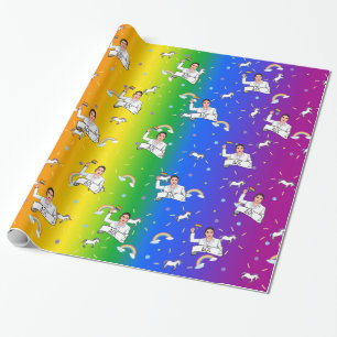 AOC Pride Wrapping Paper
