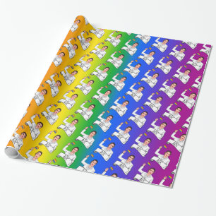 AOC Pride Wrapping Paper