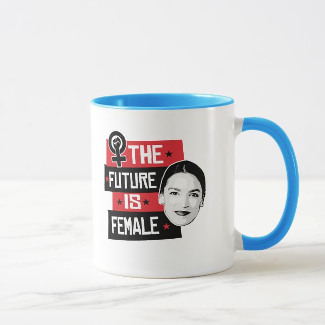 AOC The Future is Female Mug (Right)