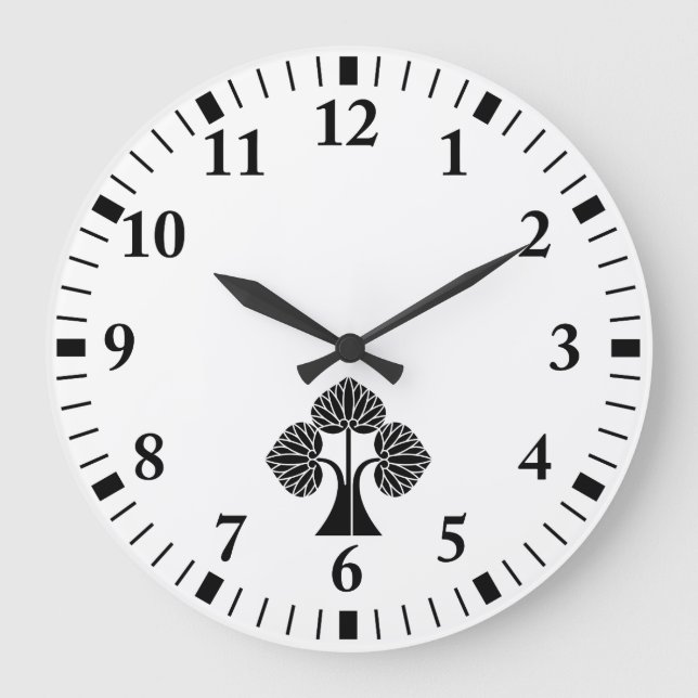 Aoi Migiri Large Clock (Front)