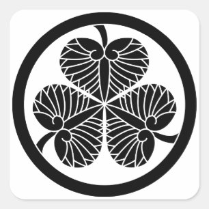 Aoi TOKUGAWA (Ietsuna IV, 19Zui) 3 Square Sticker