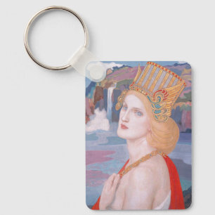 Aoife, c. 1914 by John Duncan Key Ring