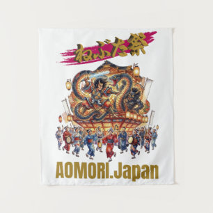 AOMORI,Japan NEBUTA festival -japanese traditions- Tapestry