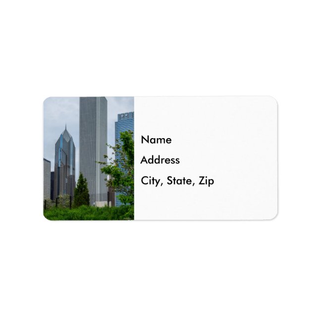 Aon And Two Prudential Address Label (Front)