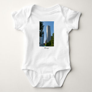 Aon Centre Chicago Baby Bodysuit