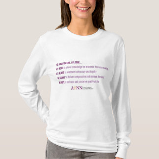 AONN+ Pledge Long Sleeve Tee
