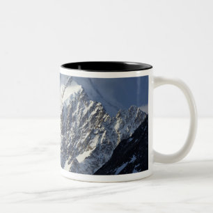 Aoraki Mount Cook, Mackenzie Country, South 2 Two-Tone Coffee Mug
