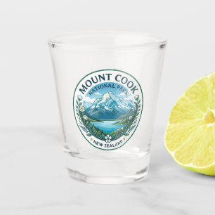 Aoraki / Mount Cook National Park New Zealand Shot Glass