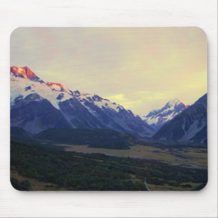 Aoraki/Mount Cook, New Zealand, at Sunrise Mouse Pad