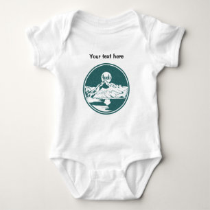 Aoraki Mount Cook NZ Baby Bodysuit