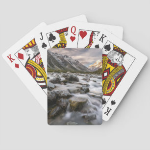 Aoraki Mt. Cook National Park New Zealand Playing Cards