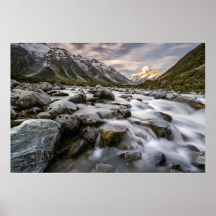 Aoraki Mt. Cook National Park   New Zealand Poster