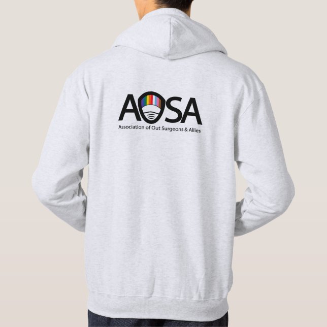 AOSA Hoodie (front and back) (Back)