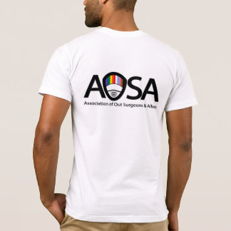 AOSA T-shirt (front and back logo)