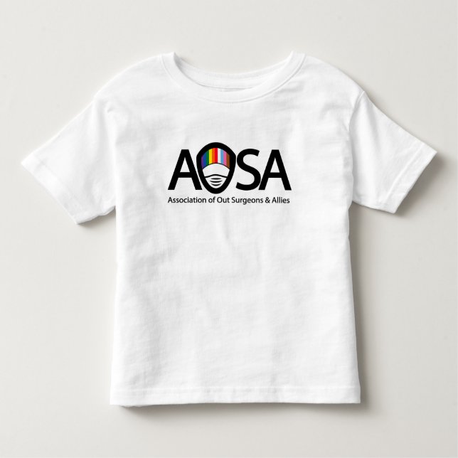 AOSA Toddler T-Shirt (front logo) (Front)