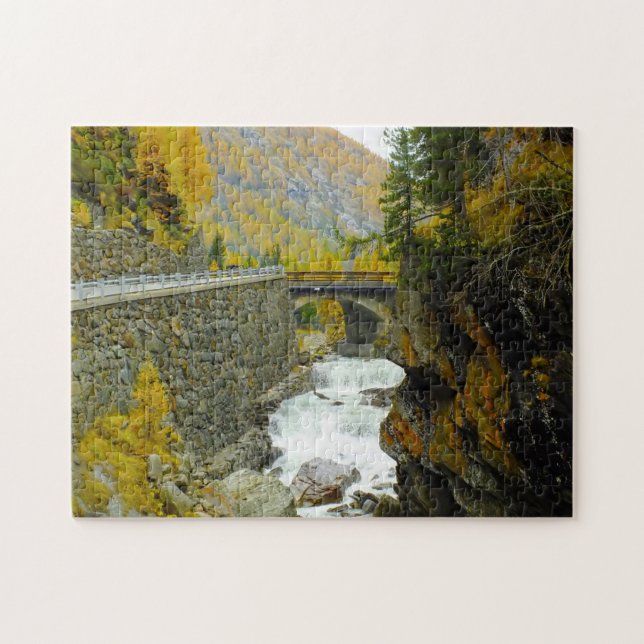 Aosta Valley Italy. Jigsaw Puzzle (Horizontal)