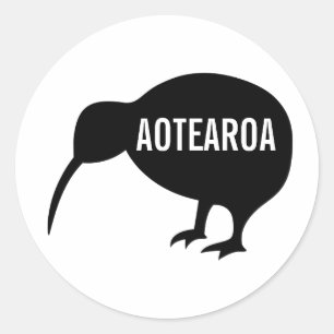 Aotearoa Classic Round Sticker