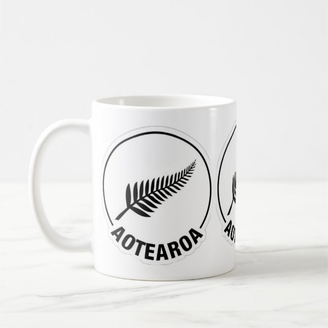 Aotearoa New Zealand Standard Mug (Left)