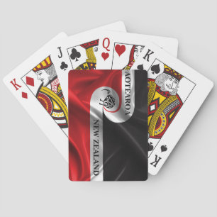 AOTEAROA NEW ZEALAND TINO RANGATIRATANGA FLAG PLAYING CARDS