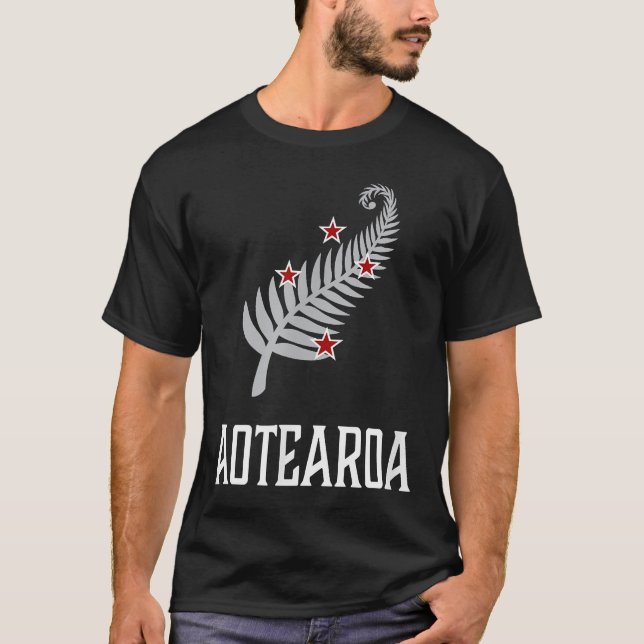 Aotearoa, New Zealand - Zealander Kiwi T-shirt (Front)
