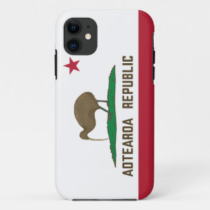 Aotearoa Republic Kiwi Flag New Zealand iPhone 11 Case