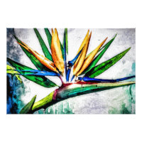 *~* AP10 Bird of Paradise Art Painting #13