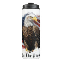 *~* AP16 Bald EAGLE Flag Patriotic We The People