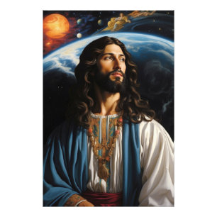 *~* AP50 Fantasy Universe with Planet Earth Photo Print