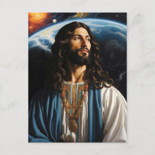 *~* AP50 Fantasy Universe with Planet Earth Postcard