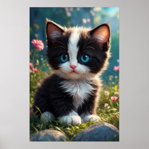 *~* AP68 2:3 Cat Feline Kitten Kitty Sweet Cute Poster