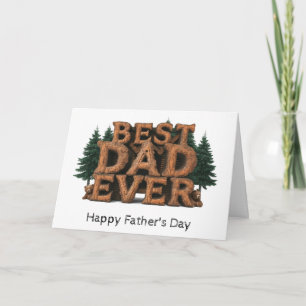 *~* AP86 Best DaD Ever Photo Father's Day Card