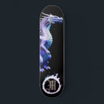 *~* AP88 Elemental Metallic Dragon Mouth Blush Skateboard<br><div class="desc">(Search code AP88 to find similar items ) Easily Transfer to other Zazzle Products. Elemental Element DRAGON with RING of FIRE / FLAMES / FLAME and INITIAL MONOGRAM for your name - Keep or edit or delete the text. This Fierce Popular trending skateboard Chinese style custom pro Element Dragon design...</div>