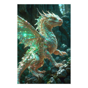 *~* AP88 Fiery Fantasy  Dragon Wall Artwork 12 Photo Print