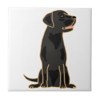 AP- Black Labrador Tile