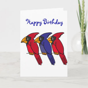 AP- Cardinal Birthday Card