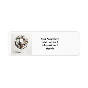 AP Style Eucharistic Communion Host and Chalice Return Address Label